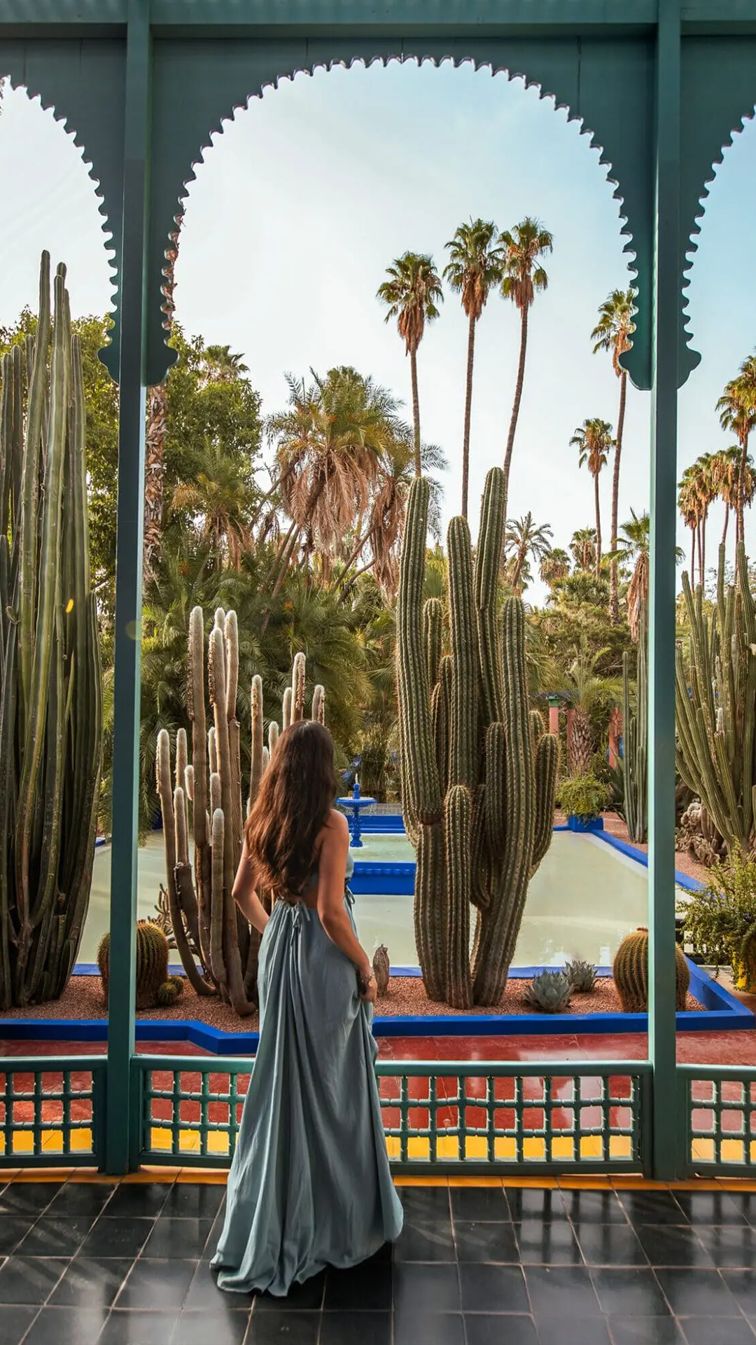 Beyond the desert vibes, Marrakech blooms with hidden gardens — from the iconic Jardin Majorelle to peaceful riad courtyards, nature thrives in the city's heart